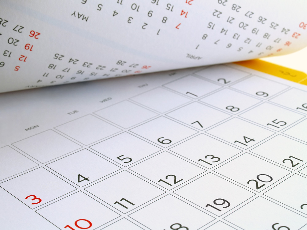 Calendrier 2019 spécial artisan : pour ne rien louper !