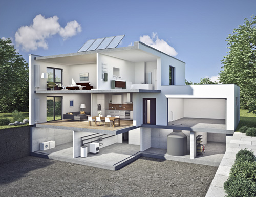 Modélisation 3D d'une maison